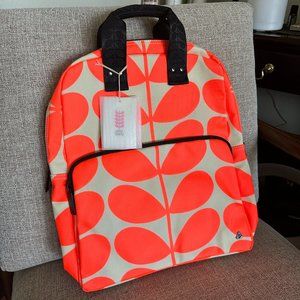 Lotta Backpack in Solid Stem Neon Orange